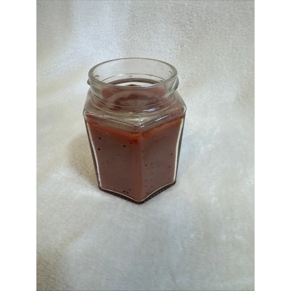 Home Interiors and Gifts Ceramic Jar Candle Topper‎ Fruit Motif Tan